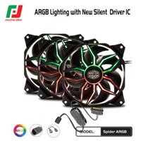 Quạt Tản Nhiệt Case VSP Spider ARGB (Bộ 3 Quạt 120 MM)