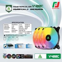 Quạt Tản Nhiệt Case VSP V400C (Bộ 3 Quạt 120MM)