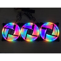 Quạt tản nhiệt cho case - Fan case Xtech LED RGB RAINBOW VA21-30