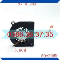 Quạt Tản Nhiệt Cho Máy Chiếu 5020 12V / 9V JDM5020B 5CM