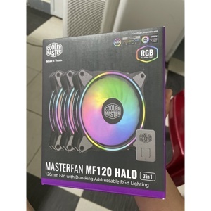 Quạt tản nhiệt CoolerMaster MasterFan MF120 Halo 3in1