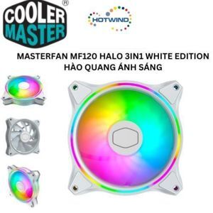Quạt tản nhiệt CoolerMaster MasterFan MF120 Halo 3in1