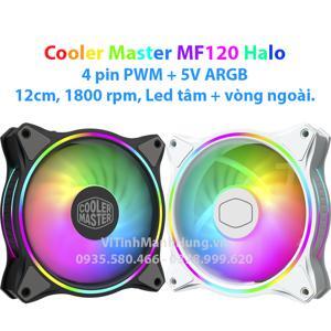 Quạt tản nhiệt CoolerMaster MasterFan MF120 Halo