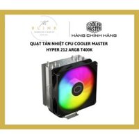 Quạt Tản Nhiệt CPU Cooler Master Hyper 212 ARGB T400K Intel - 4 Ống Đồng - Hàng Chính Hãng, Bảo Hành 3 Tháng