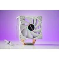 Quạt Tản Nhiệt CPU TOMATO AM-6300PLUS 4 ống đồng Led ARGB - Trắng . Đen - Full Socket