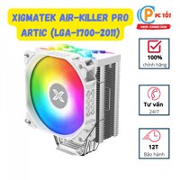 Quạt tản nhiệt CPU XIGMATEK AIR-KILLER PRO ARTIC (EN47925) – TDP 160W, ARGB (1 FAN X22A, TOP COVER)