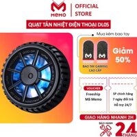 Quạt tản nhiệt điện thoại nam châm từ tính MEMO CX-A2 công nghệ sò lạnh đèn Led gaming phù hợp tablet chơi game MOBA FPS