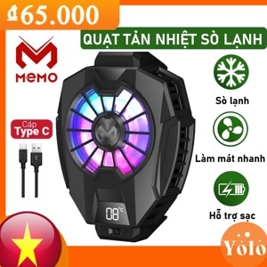 Quạt tản nhiệt điện thoại sò lạnh Memo DL05
