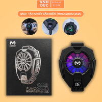 Quạt Tản Nhiệt Điện Thoại Sò Lạnh MEMO DL05 Chơi Game Siêu Lạnh,Màn Hình Hiển Thị Nhiệt Độ,Led RGB, Kẹp 2 Chiều