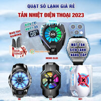 Quạt tản nhiệt điện thoại sò lạnh S3 S8 Memo DL05 A01 - Tản nhiệt điện thoại sò lạnh giá rẻ gaming năm 2023 - Hàng mới v