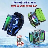 Quạt tản nhiệt điện thoại sò lạnh không dây X29 / X3A Pro - Quạt sò tản nhiệt lạnh X111 không dây