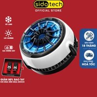 Quạt tản nhiệt điện thoại sò lanh SIDOTECH CX03 gaming tích hợp sạc không dây nam châm từ tính làm mát nhanh chơi game