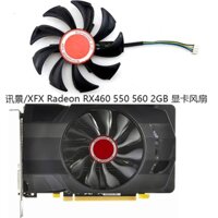 Quạt Tản Nhiệt Đồ Họa OC XFX / XFX Radeon RX460 550 560 2GB