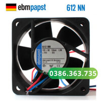 Quạt tản nhiệt Ebmpapst 612nn 6025 12V 1.6W