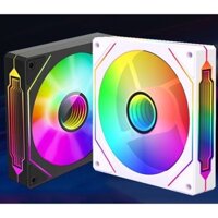 Quạt tản nhiệt Fan case led vô cực Cắm thẳng trực tiếp chân molex của nguồn máy tính, kích thước 12cm