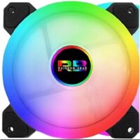 Quạt tản nhiệt. Fan Led RGB RAINBOW (Fan lẻ lắp thêm cho bộ kit)