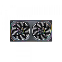 Quạt Tản Nhiệt Jonsbo ZA-240BR ARGB 3 in1 Reverse Black (Fan Ngược)