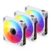 Quạt tản nhiệt Jonsbo ZH-120WR ARGB 3 in1 White