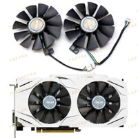 Quạt Tản Nhiệt Kép Họa Tiết Da Báo Cho asus gtx 1060 1070 rx480 pld09210s12hh