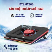 Quạt tản nhiệt laptop IETS GT500 tản khí nén turbo 5000RPM giảm nhiệt thực sự chuyên dụng cho máy tính đồ họa gaming – Đế tản nhiệt Laptop