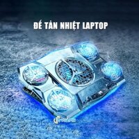 Quạt tản nhiệt laptop máy tính Z18 5 quạt siêu mát - Đế tản nhiệt laptop 17 inch - Giá đỡ Surface book pro