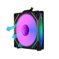 Quạt tản nhiệt Lian Li UNI FAN SL120 INFINITY BLACK  REVERSE ( Quạt Ngược )