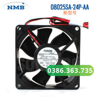 Quạt tản nhiệt Nmb 08025sa-24p-aa 8025 24V 0.15A Nmb Meibea