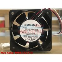 QUẠT TẢN NHIỆT, Quạt hút NMB 2410ML-04W-B79, 12VDC, 60x60x25mm