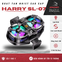 Quạt tản Nhiệt SL-07 , 2 Quạt Kép Tản Nhiệt Siêu Nhanh , Giảm Lag Khi Chơi game , Quạt 3 Chế Độ , Hỗ Trợ Mọi Loại Máy.