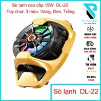Quạt Tản Nhiệt Sò Lạnh Cao Cấp  DL-22 - Công Suất 15W - Tản Nhiệt Nhanh Chóng - Hỗ trợ Chân Tripod LiveStream