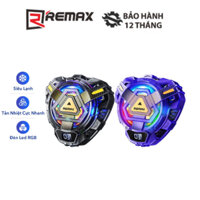 Quạt Tản Nhiệt Sò Lạnh Cho Điện Thoại Remax RT-F5 Làm Mát Nhanh Và Tích Hợp Đèn LED