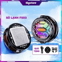 Quạt tản nhiệt sò lạnh FS03 làm lạnh âm độ có thể kẹp hoặc hít nam châm