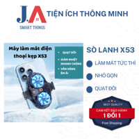 Quạt Tản Nhiệt Sò Lạnh X53, X57, X18N Cho Điện Thoại Làm Mát Thiết Bị Khi Livestream Quay Video Thởi Gian Dài JA MALL