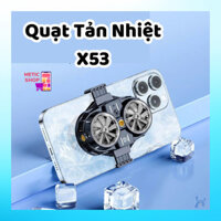 Quạt Tản Nhiệt Sò Lạnh X53, X57, X18N Cho Điện Thoại Làm Mát Thiết Bị Khi Livestream Quay Video Thởi Gian Dài (METISHOP)