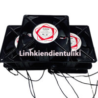 Quạt Tản Nhiệt SUNON DP200A 220V 12x12x4cm 0.14A, quạt hút mùi, thân kim loại, hàng Đài Loan chất lượng cao
