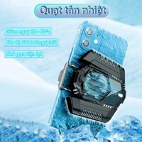 Quạt tản nhiệt X3A, quạt sò lạnh chạy bằng pin - K1347