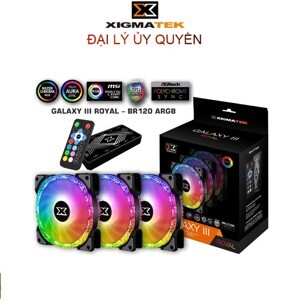 Quạt tản nhiệt Xigmatek GALAXY III ROYAL