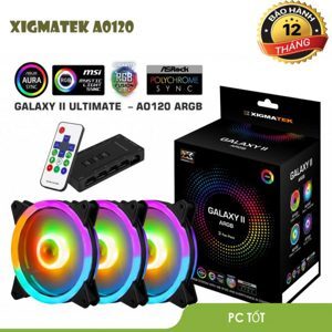 Quạt tản nhiệt Xigmatek Galaxy Ultimate RGB