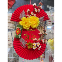 Quạt tết treo tường trang trí