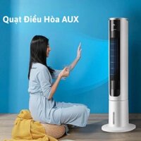 Quạt tháp AUX đứng,có điều khiển từ xa - Quạt không cánh an toàn cho trẻ - QUẠT HƠI NƯỚC ĐIỀU HÒA
