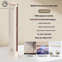 Quạt tháp hiện đại Sleek với nhiều tốc độ và pin tích hợp để sử dụng di động