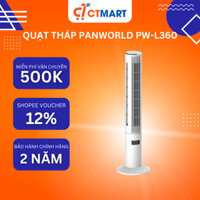 Quạt Tháp Không Cánh Panworld PW-L360 |PW-22G Quạt Tháp Điều Hòa Đối Lưu Không Khí Thái Lan BH 2 Năm