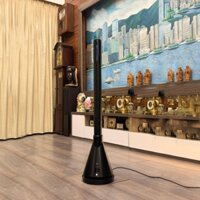 Quạt tháp sưởi ấm và làm mát CR018HM Màu đen, Sưởi Gốm Ceramic, Có chức năng bù ẩm, Bảo hành 2 năm