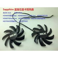 Quạt Thẻ Đồ Họa Sapphire R9 270 / 280 / 280X / 285 / HD7850 / 7870 / 7950 / 7970