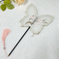 Quạt thêu cổ điển Quạt khiêu vũ phong cách Hanfu