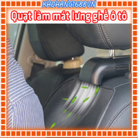 Quạt thổi gió làm mát lưng ghế xe hơi 3 tốc độ