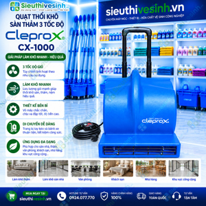 Quạt thổi thảm CleproX CX-1000