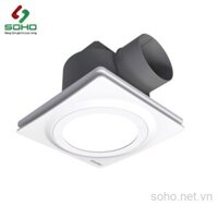 Quạt Thông Gió Âm Trần Đèn Led Himpel FFA-80L