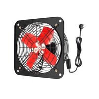 Quạt thông gió công nghiệp ,Quạt hút bếp dùng để Làm mát , hút khói chất liệu bằng kim loại, có công tắc bật tắt