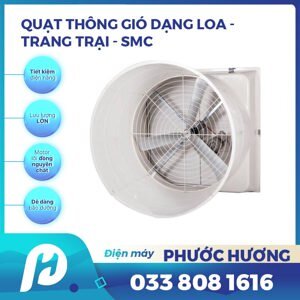 Quạt thông gió dạng loa ifan SMC 38